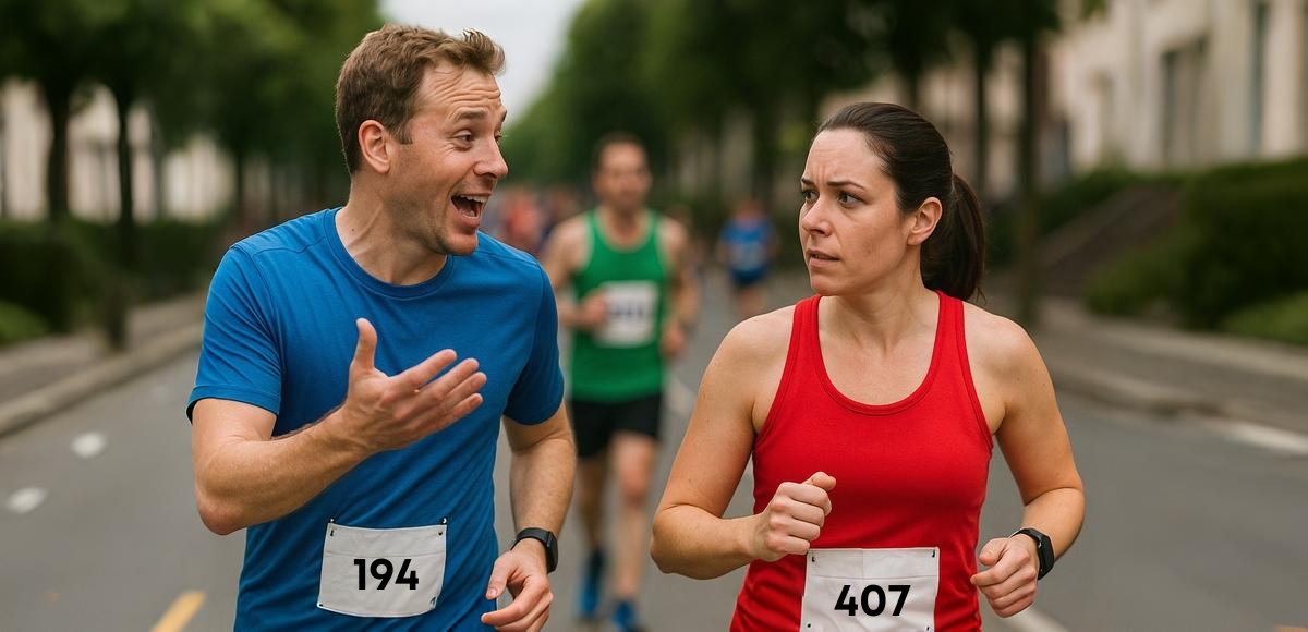 A Breakdown of the Runners Who Talk the Entire Way Through a Race