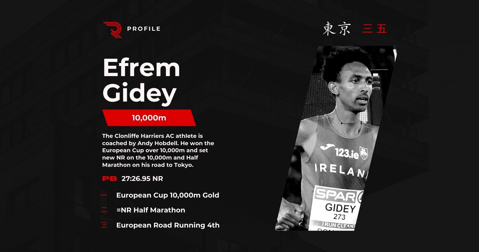 WORLD CHAMPIONSHIP PROFILES: EFREM GIDEY