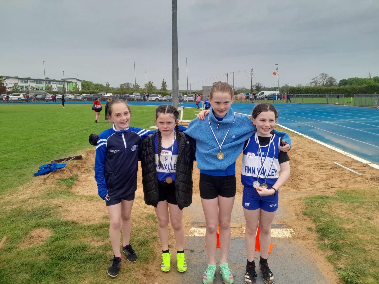 Finn Valley AC competitors at Little Athletics