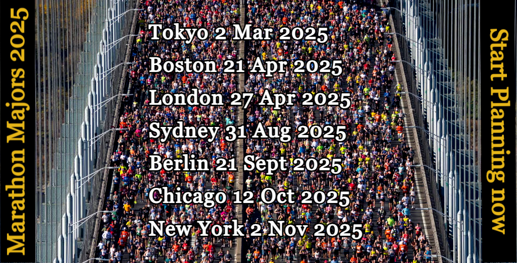 Which of the Seven Marathon Majors will you do?