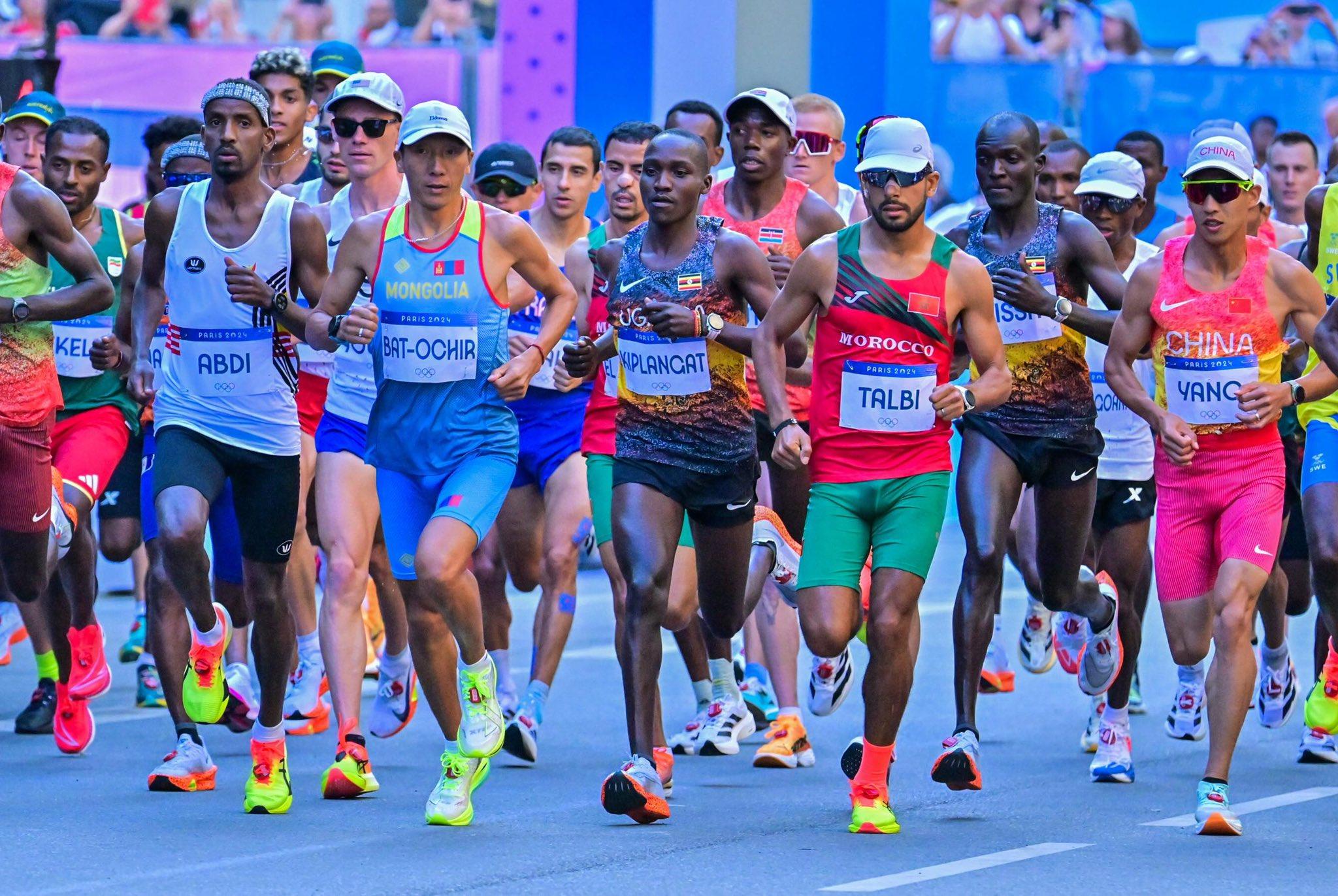 Olympic Marathon 2024 Paris Photo by Nicholas Bamulanzeki