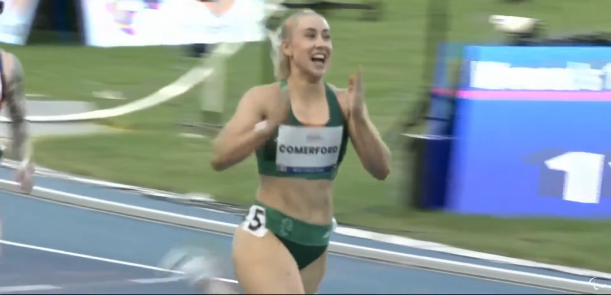 WATCH: Orla Comerford Storms Home to 100m T13 Gold for Ireland