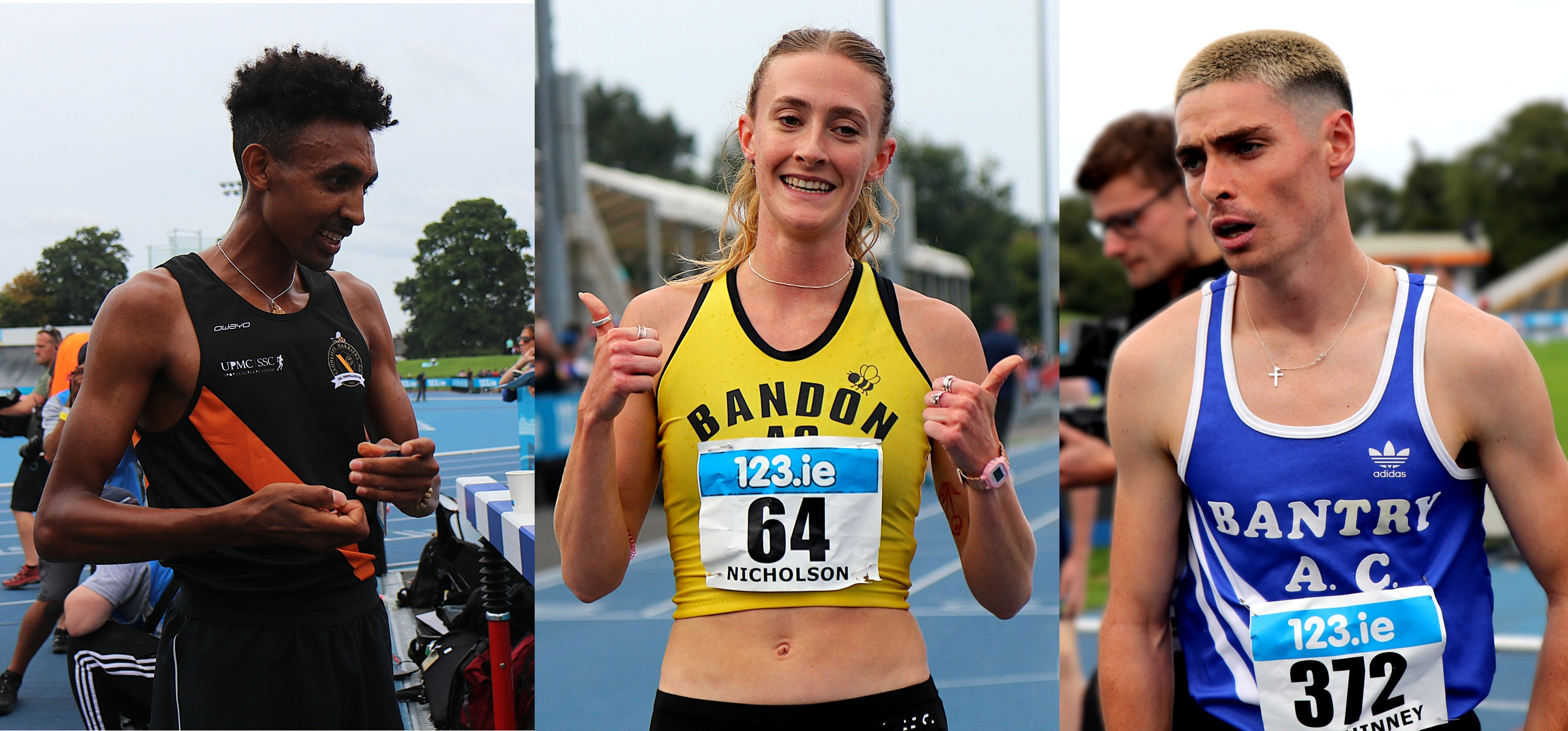 Gidey McElhinney and Nicholason inside the quota for the World Championships