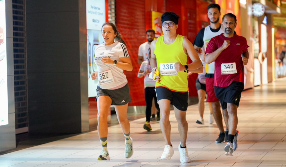 Races in Funny Places: The Dubai Hills Mall Indoor Run in an Air-Conditioned Oasis