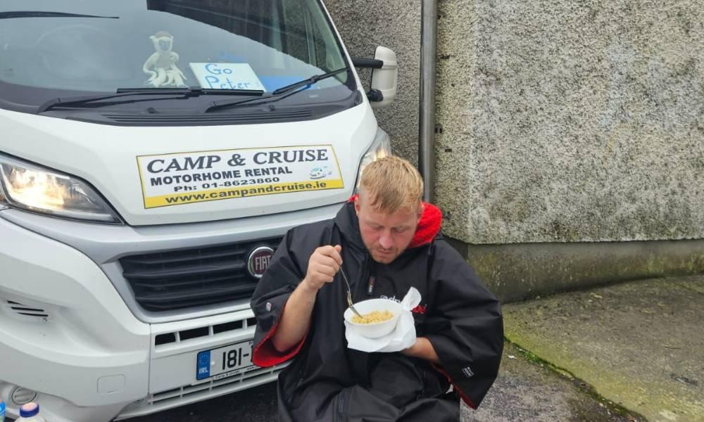 Peter Ryan on the final day of his Malin to Mizen Ultra Run