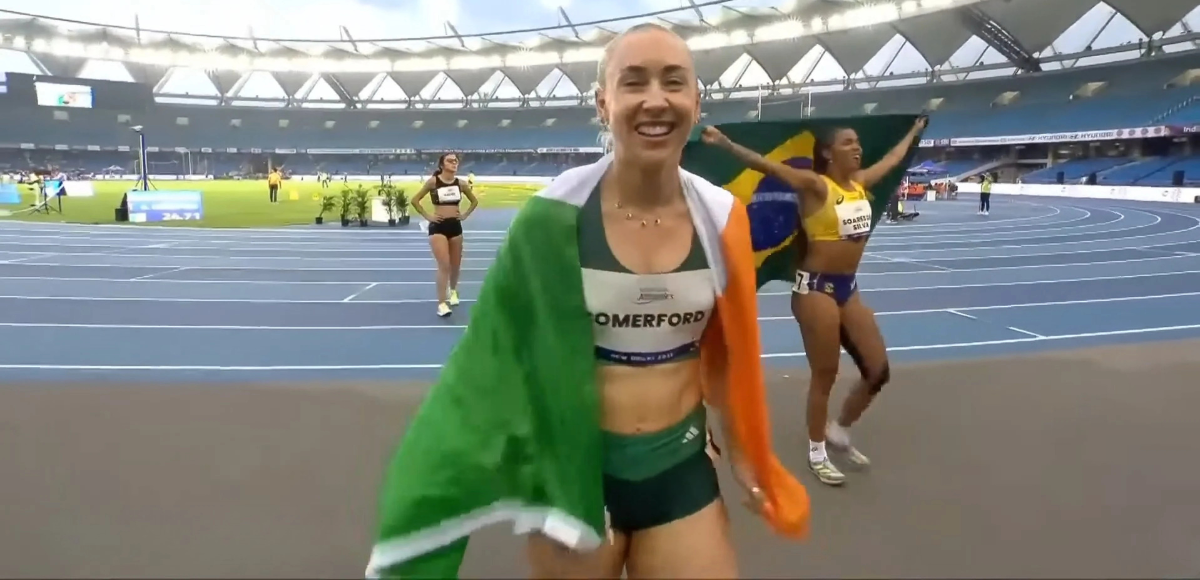 WATCH: Comerford Completes Golden Double with T13 200m Victory