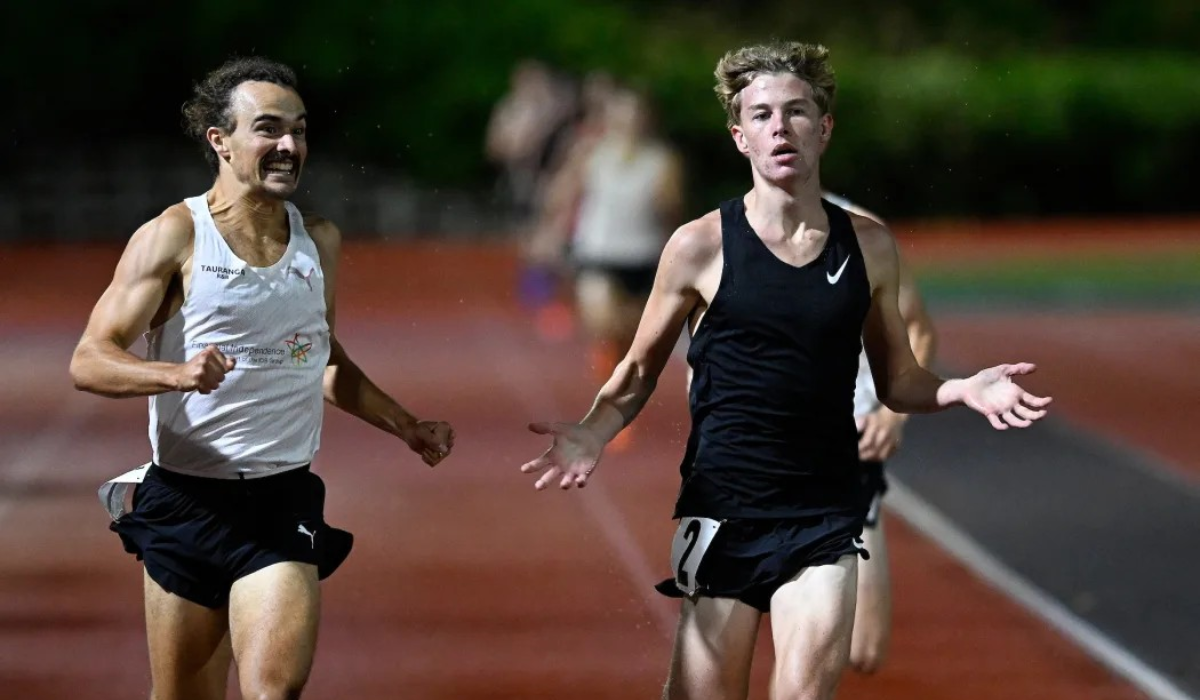 15-Year-Old Sam Ruthe Breaks 4-Minute Mile Record, Makes History