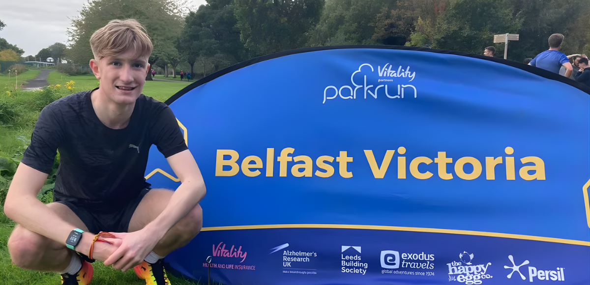 Throwback Thursday: When 17-year-old Nick Griggs Broke the Irish Parkrun Record in Victoria Park