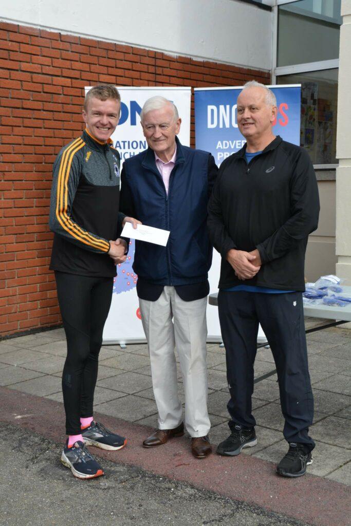 Dundrum AC's Kevin Moore who was 3rd in the Rathfarnham 5k in a new 5k Road PB of 14:32.